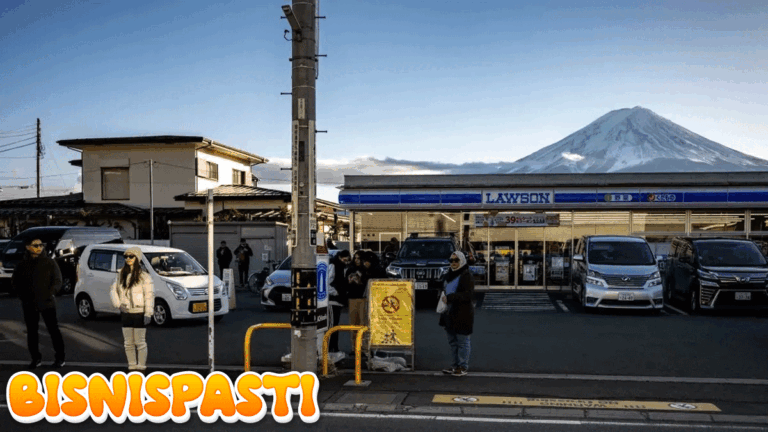 Minimarket di Thailand Viral karena Mirip Spot Foto Populer Gunung Fuji Jepang